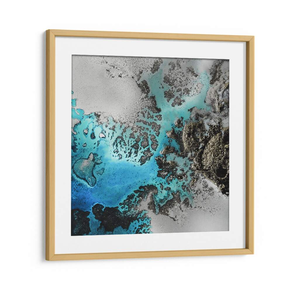 Captivating TURQUOISE CORAL VIBES, ABSTRACT PAINTINGS enhance any room with vibrant hues and bold artistic flair.