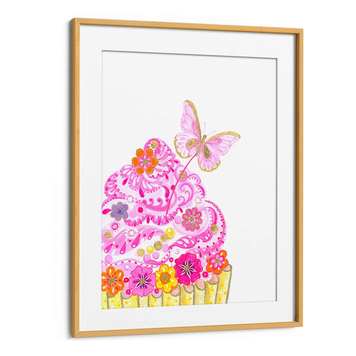 CUPCAKE BUTTERFLY , KIDS ROOM PAINTINGS