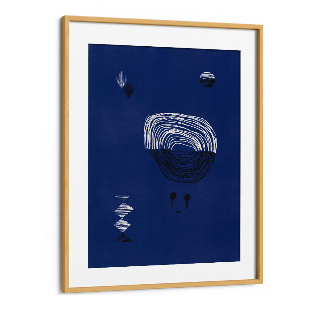 BLUE LINE SKETCH , ABSTRACT PAINTINGS