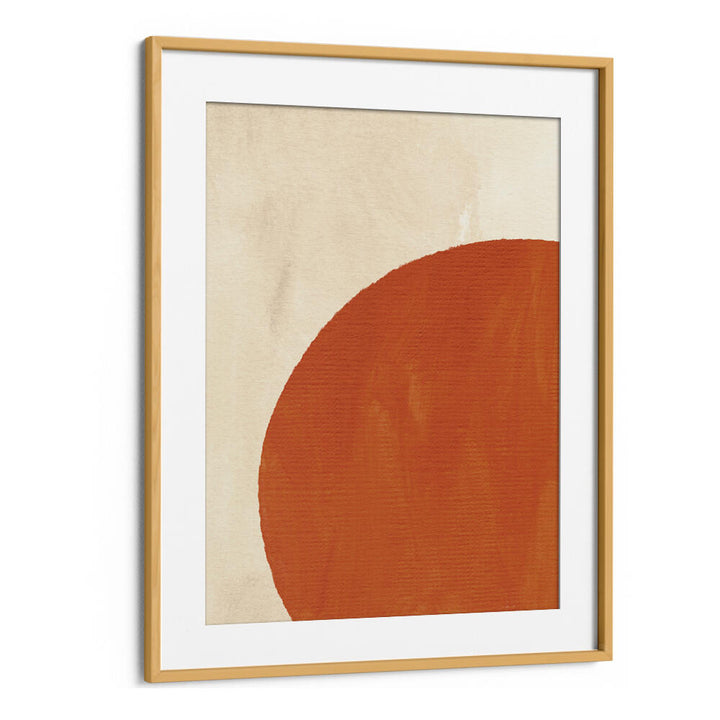 BURNT ORANGE II, BOHO ART PAINTINGS