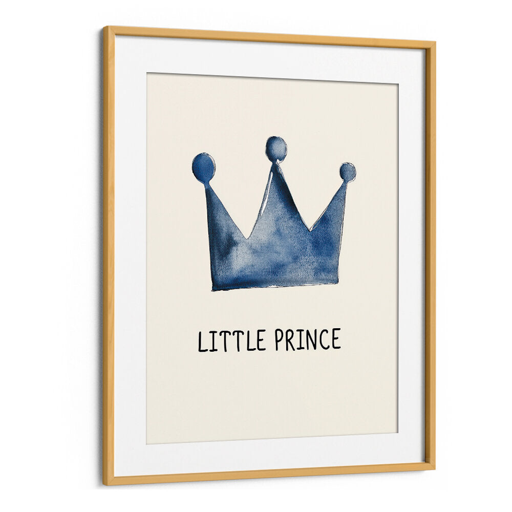 ROYAL BLUE CROWN , KIDS ROOM PAINTINGS