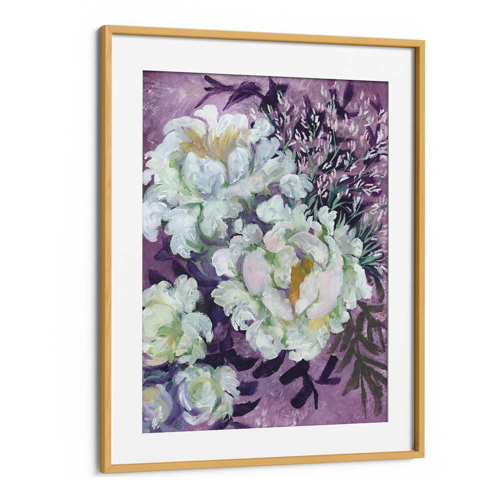 ELIANY PAINTERLY BOUQUET , FLORAL FLOWER PAINTINGS