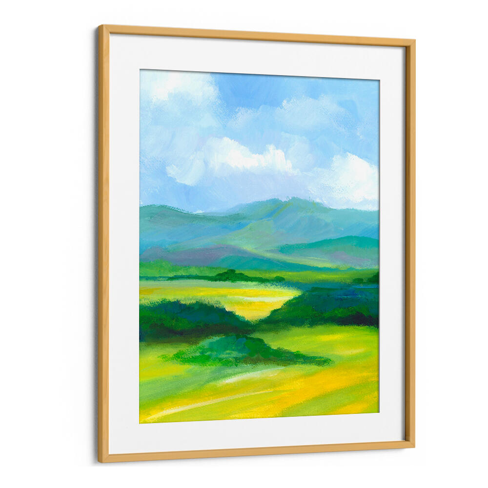 ABSTRACT LANDSCAPE IV , LANDSCAPE PAINTINGS