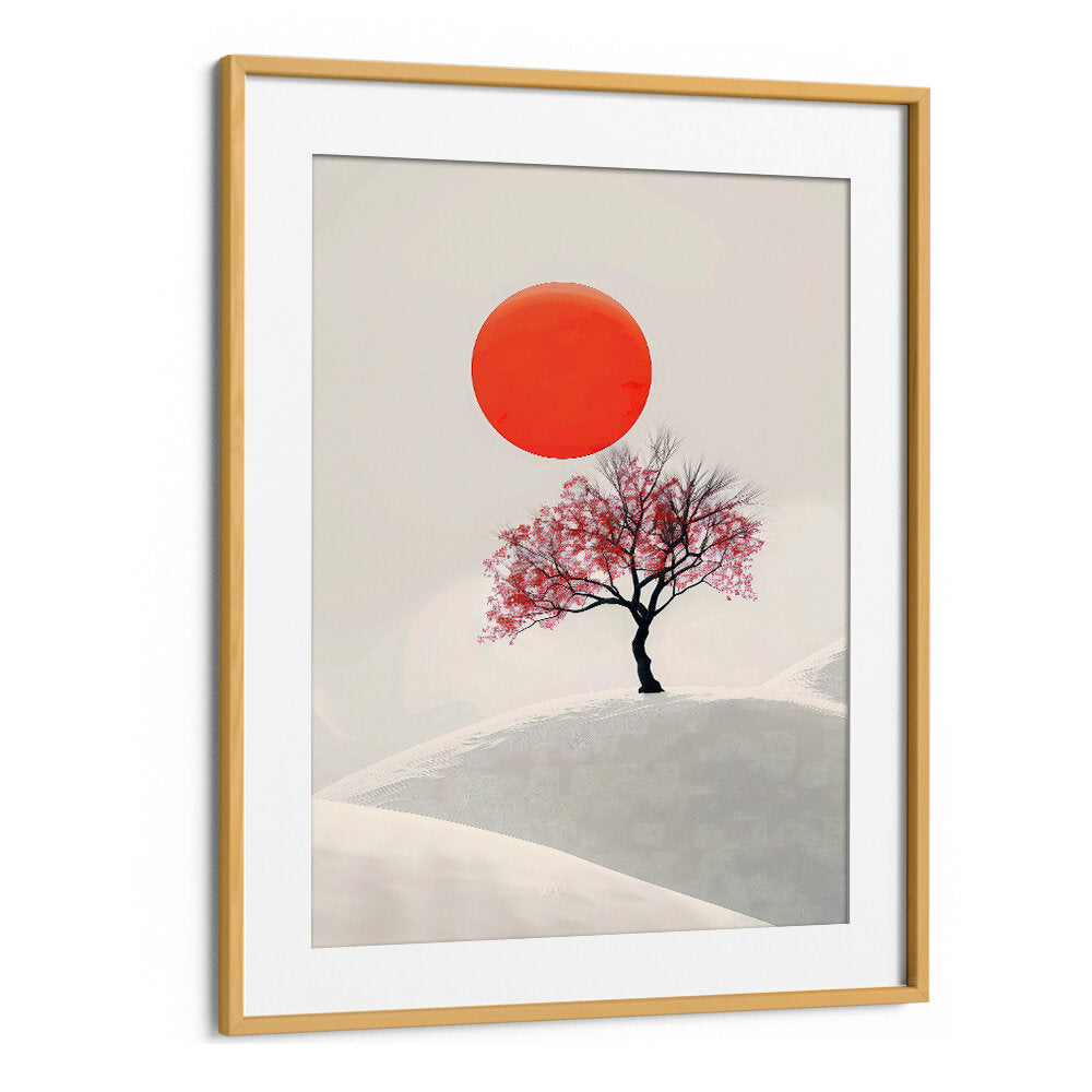 THE SAKURA TREE , JAPANESE PAINTINGS