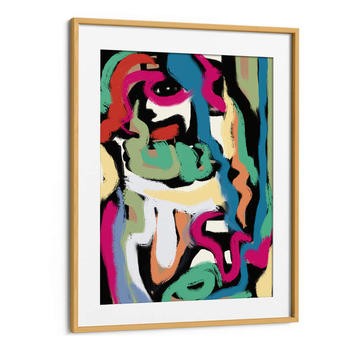 BOLD COLORFUL BRUSHSTROKES , ABSTRACT PAINTINGS