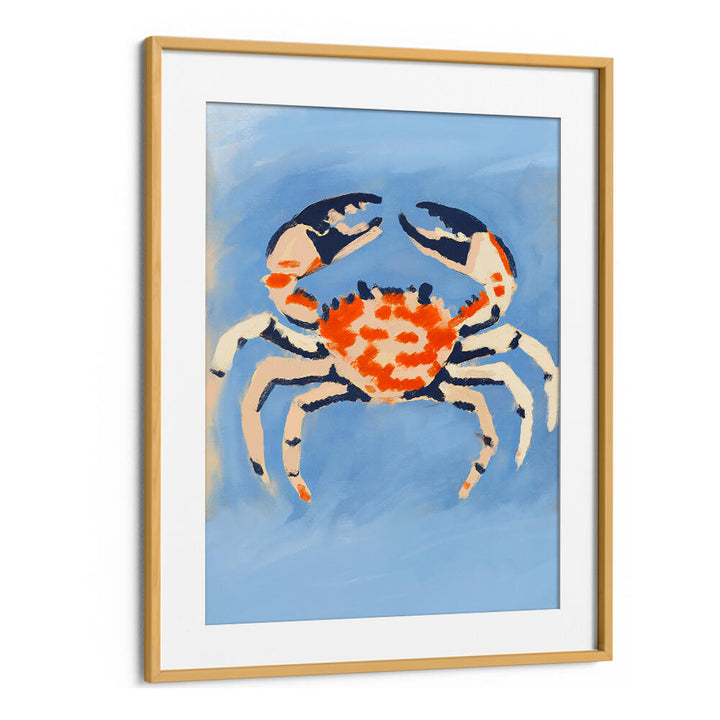 CRIMSON TIDE CRAB , BEACH PAINTINGS