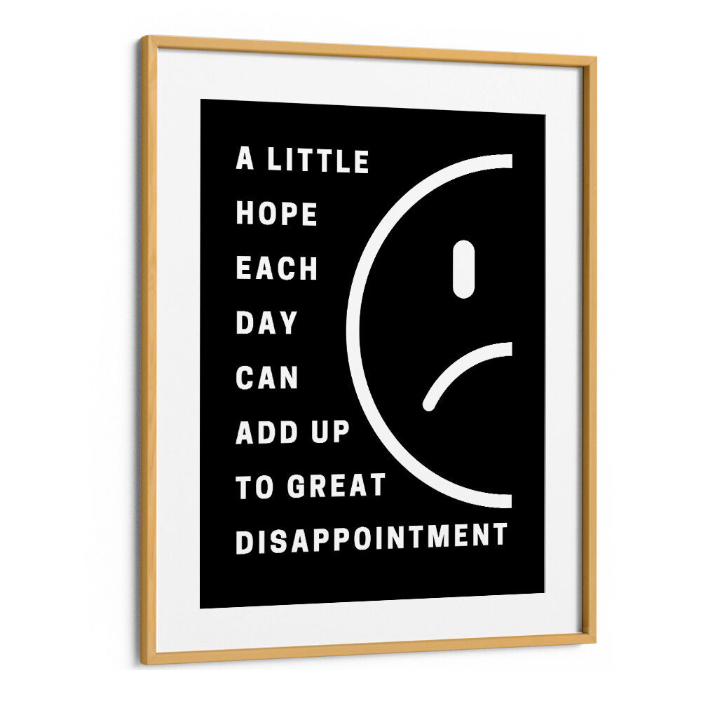 HOPE AND DISAPPOINTMENT