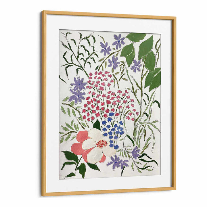 SUMMER BLOSSOMS , FLORAL FLOWER PAINTINGS