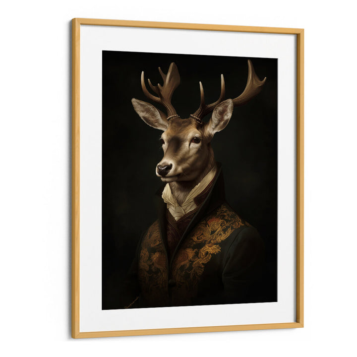 STAG PORTRAIT , ANIMAL PAINTINGS