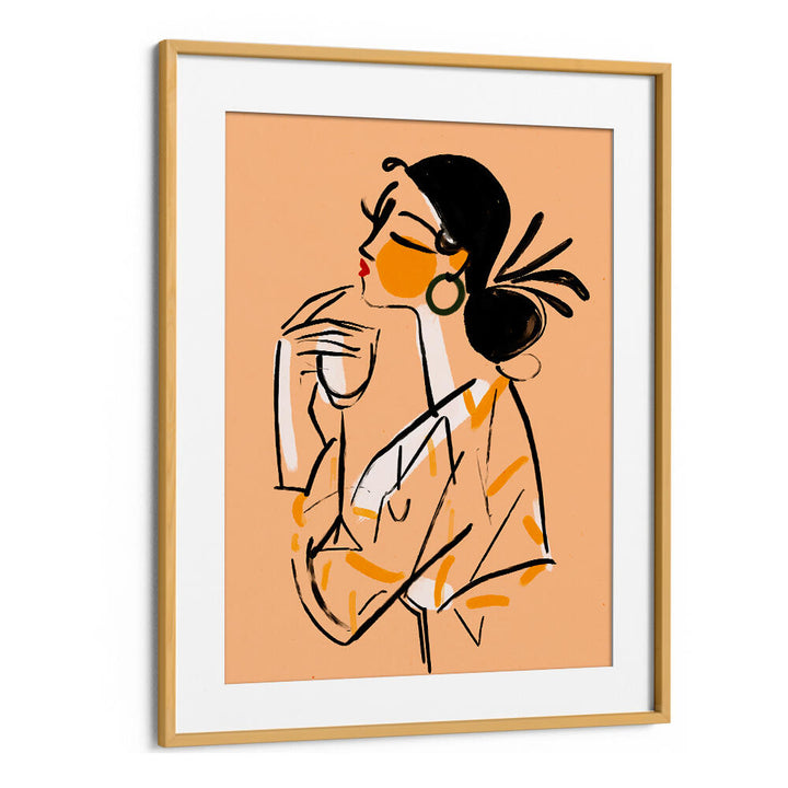 CHIC CONTEMPLATION , PORTRAITS & FIGURATIVE ILLUSTRATIONS