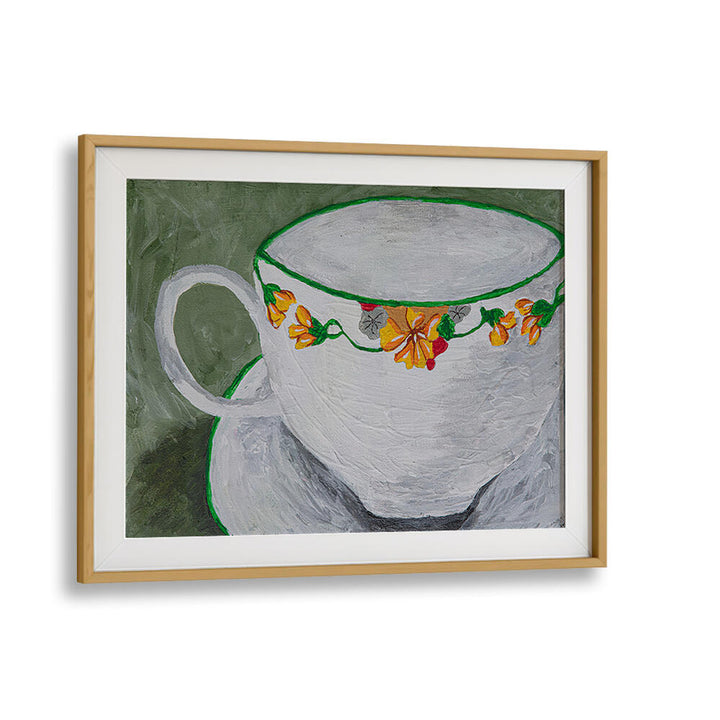 Elegant TEACUP WITH FLOWERS, KITCHEN POSTERS brighten your kitchen with floral charm and vibrant artistry.