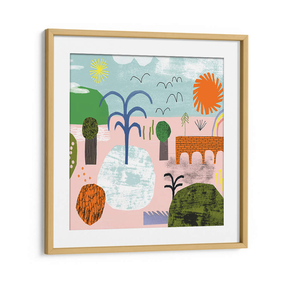 WHIMSICAL LANDSCAPE , KIDS ROOM PAINTINGS