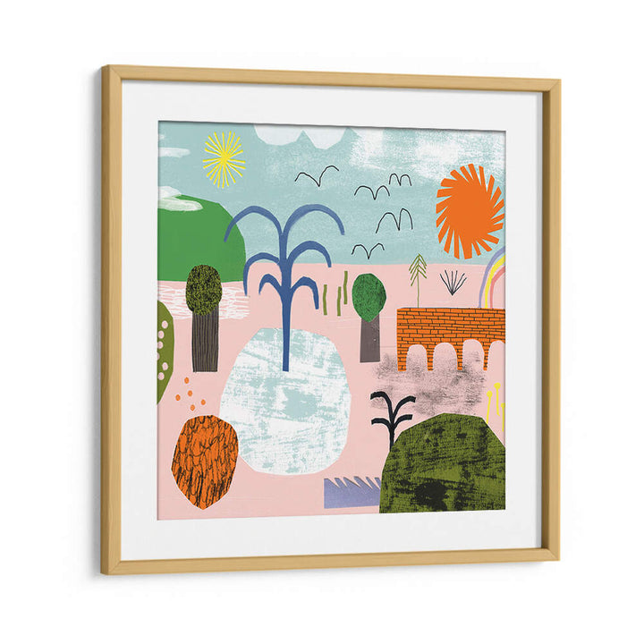WHIMSICAL LANDSCAPE , KIDS ROOM PAINTINGS
