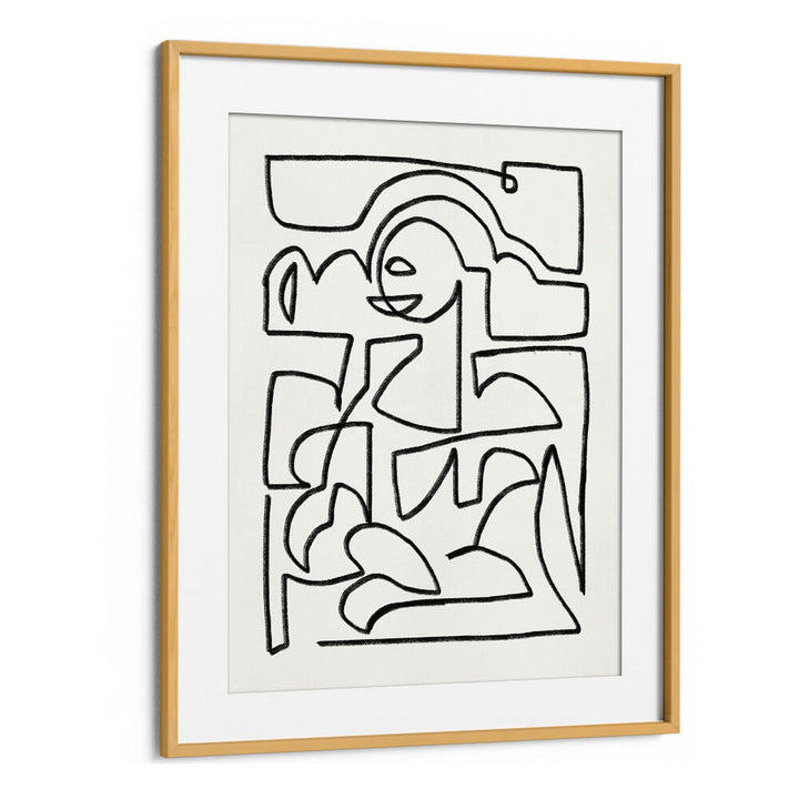 ABSTRACT CHALK LINE ART