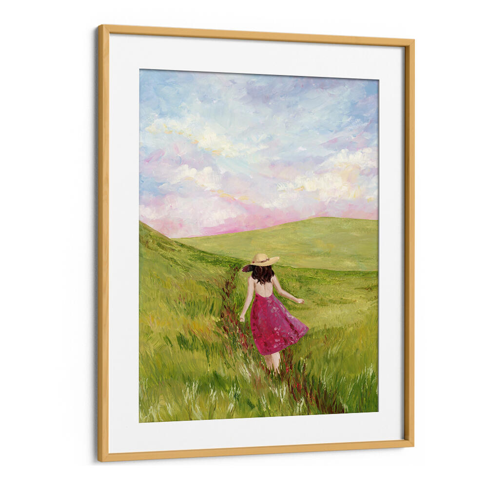 GIRL IN A MEADOW , FASHION POSTERS
