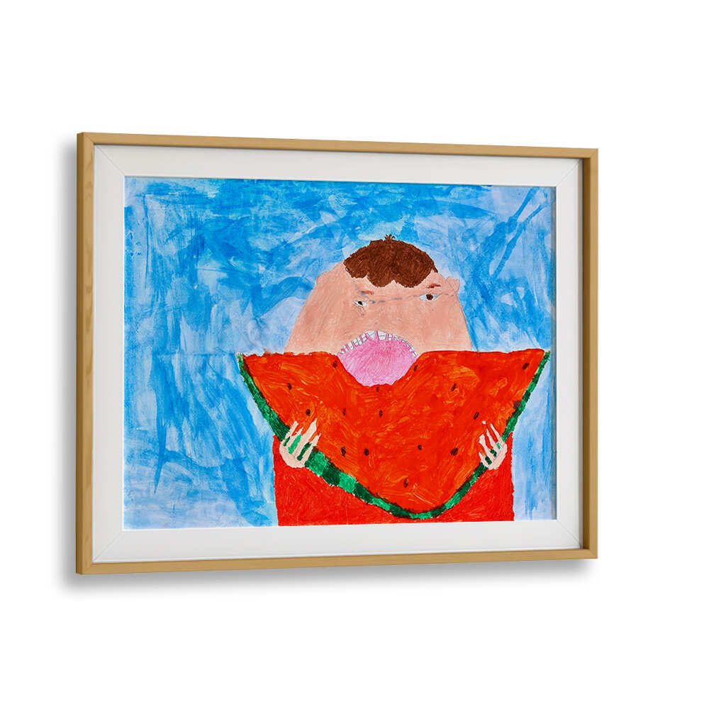 Whimsical WATERMELON, KIDS ROOM PAINTINGS brighten up children's spaces with playful art and vibrant colors.