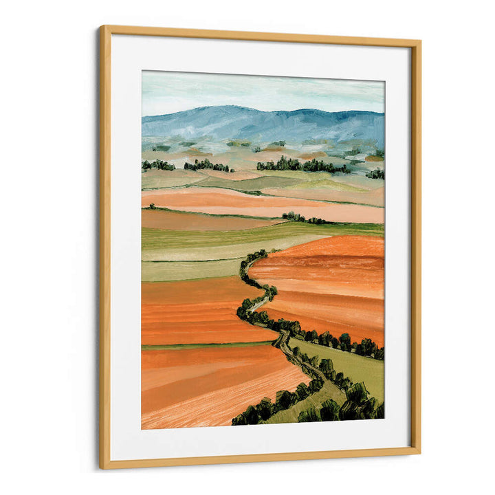 QUENIVA PATCHWORK LANDSCAPE , LANDSCAPE PAINTINGS