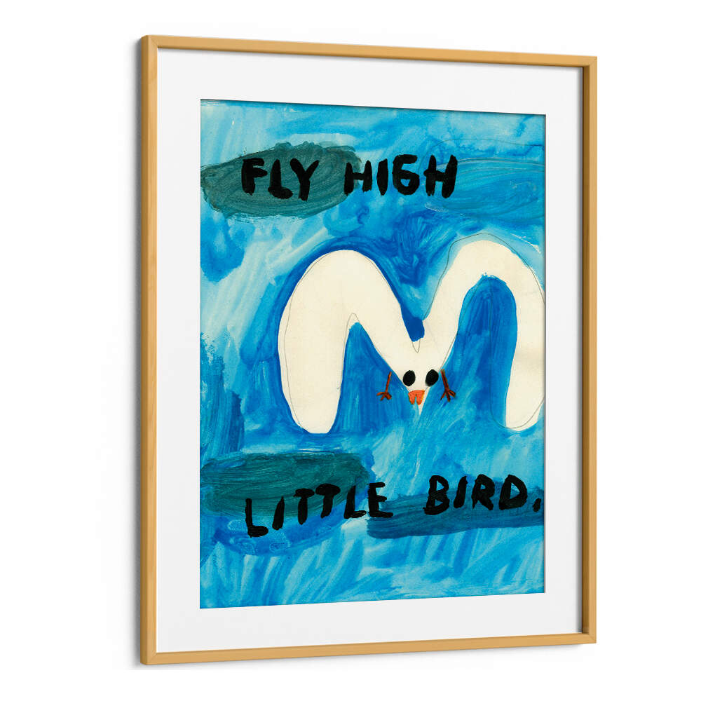 BIRD IN FLIGHT , KIDS ROOM PAINTINGS