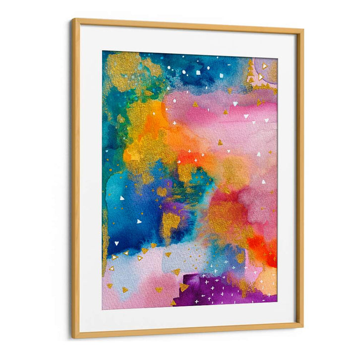 GLODEN MONSOON , ABSTRACT PAINTINGS
