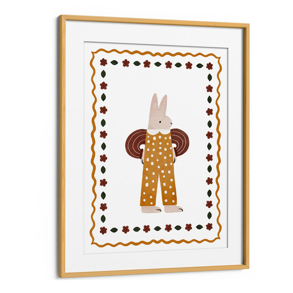 DOTTED BUNNY PARADE , KIDS ROOM PAINTINGS