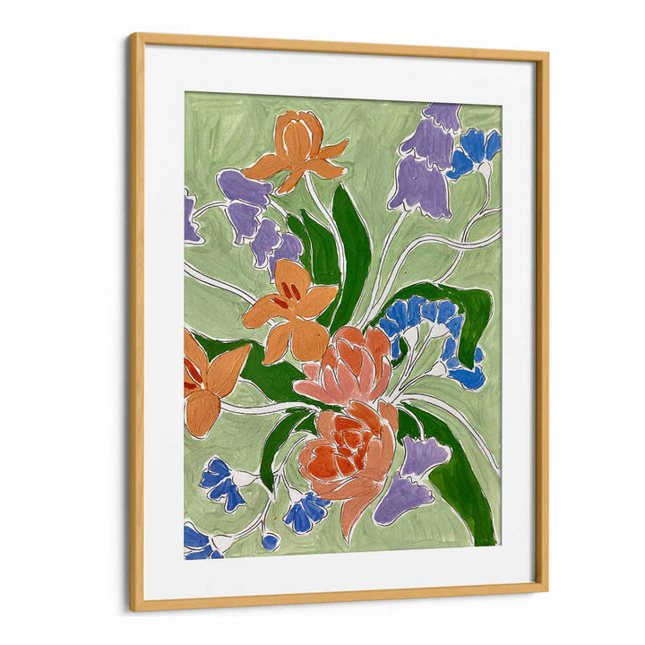 CENTREPIECE , FLORAL FLOWER PAINTINGS