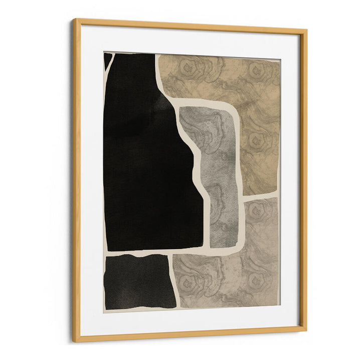 BLACK ABSTRACT MOSAIC , ABSTRACT PAINTINGS