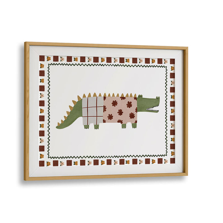 QUILTED CROCODILE , KIDS ROOM PAINTINGS