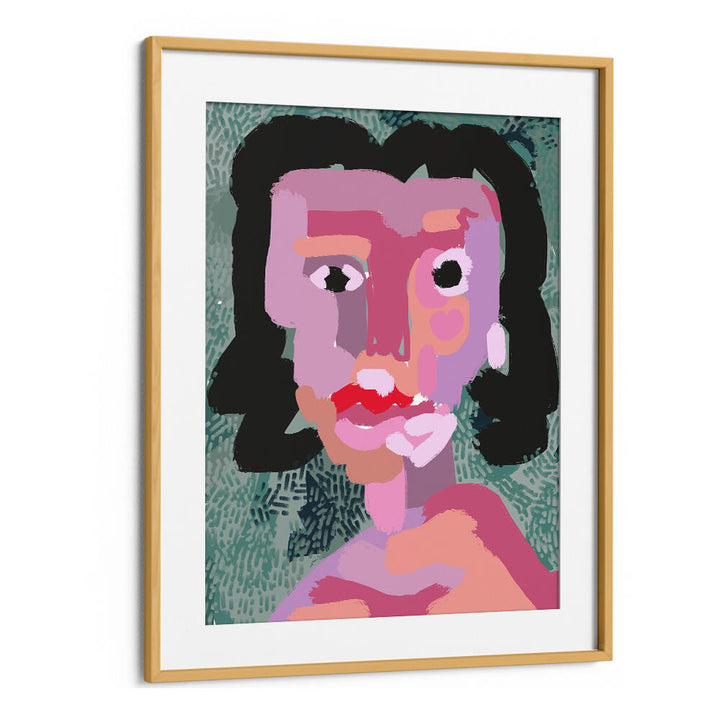 ABSTRACT PORTRAIT PAINTING , PORTRAITS & FIGURATIVE ILLUSTRATIONS