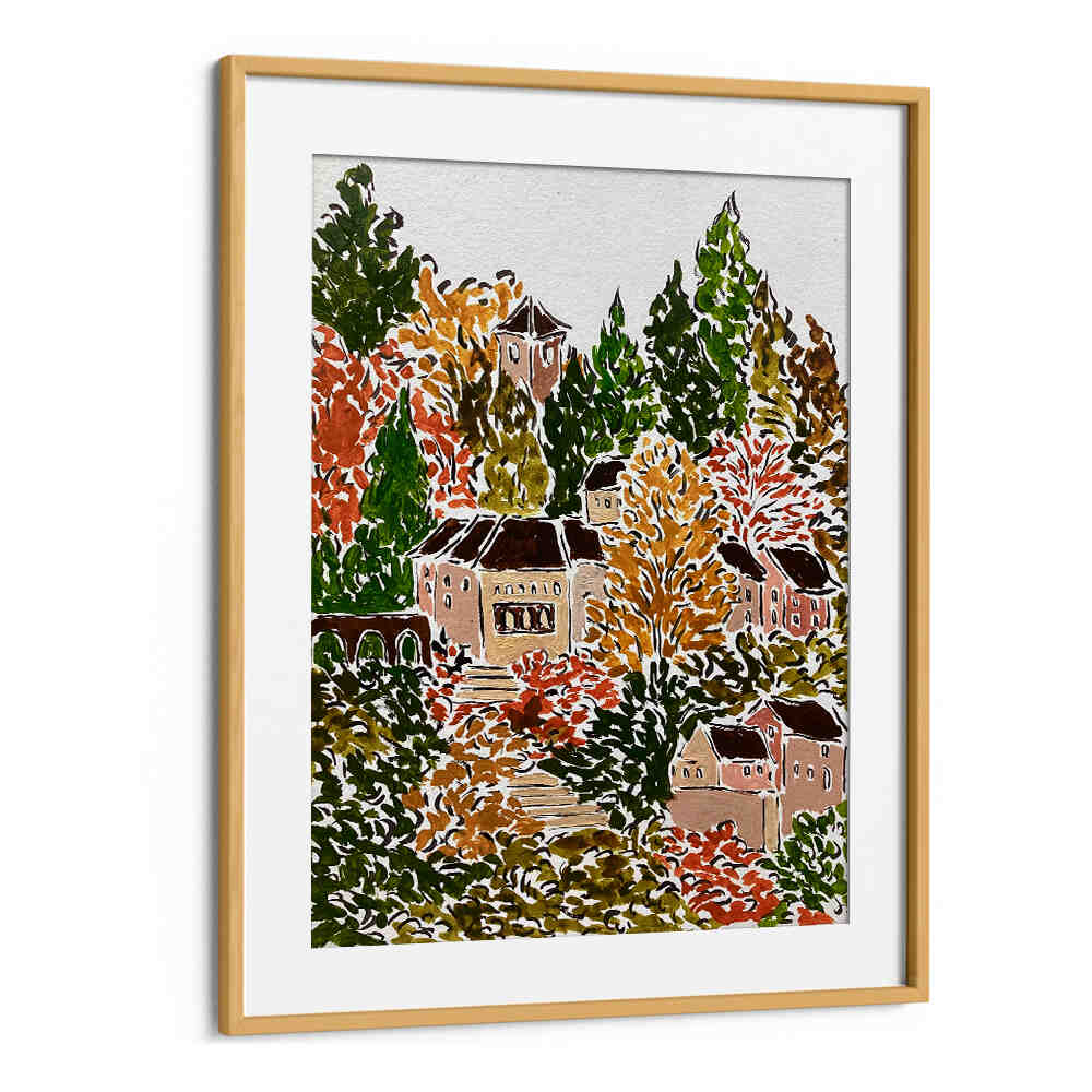 AUTUMN IN BAVARIA , FLORAL FLOWER PAINTINGS