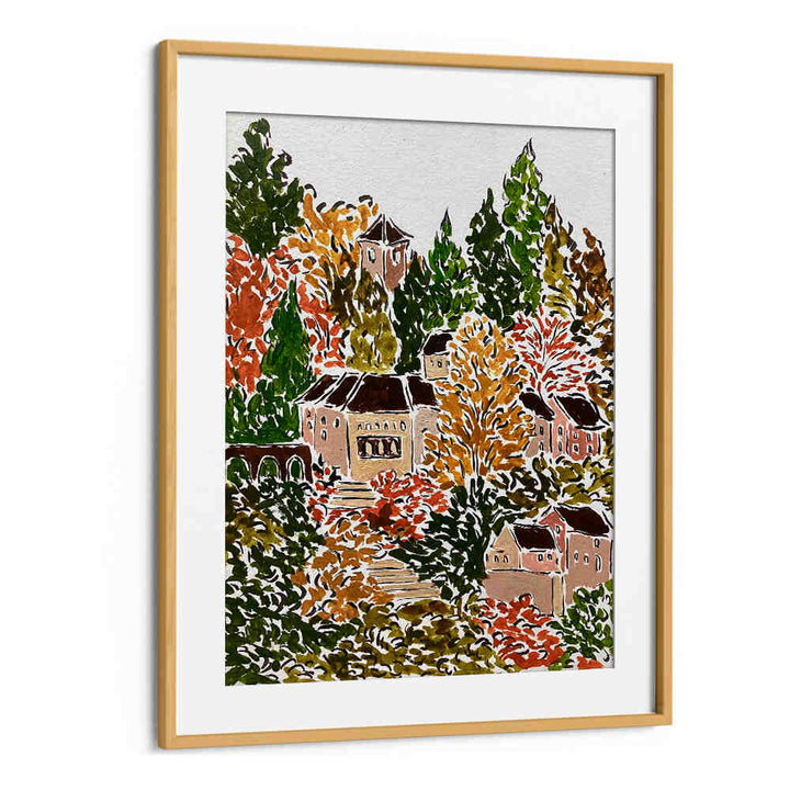 AUTUMN IN BAVARIA , FLORAL FLOWER PAINTINGS