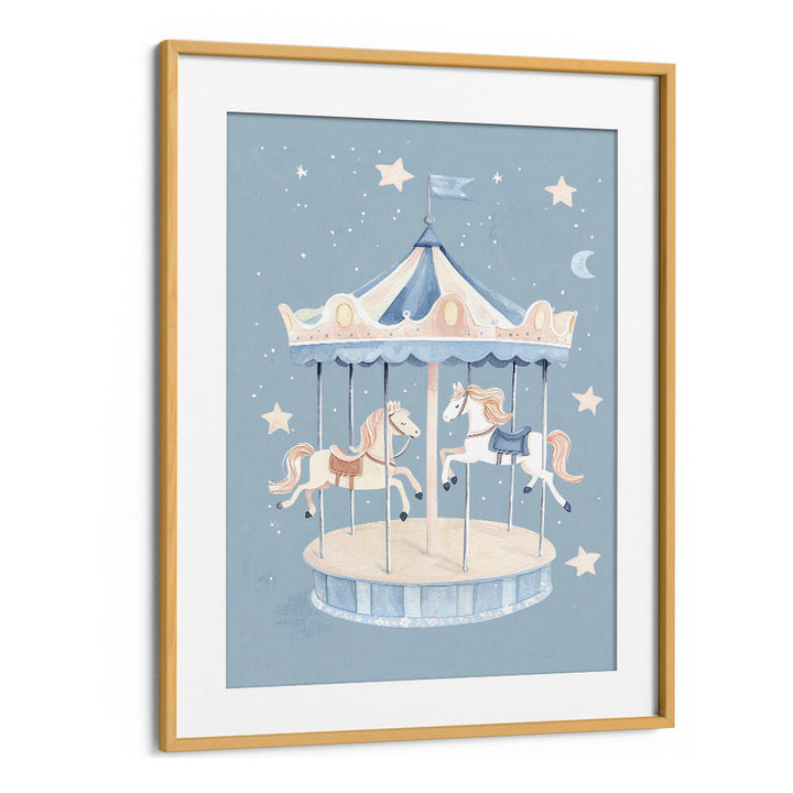 HORSE CAROUSEL , KIDS ROOM PAINTINGS