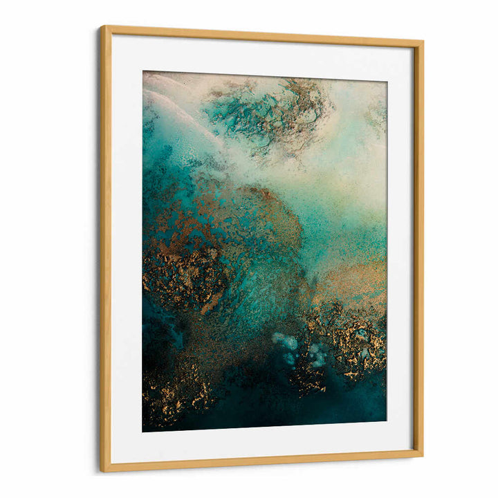Discover the vibrant colors of ABSTRACT REEF SHIMMER, a captivating piece of ABSTRACT PAINTINGS perfect for any space.