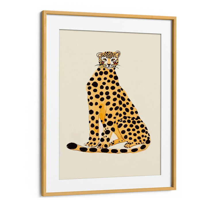 POSING CHEETAH , KIDS ROOM PAINTINGS