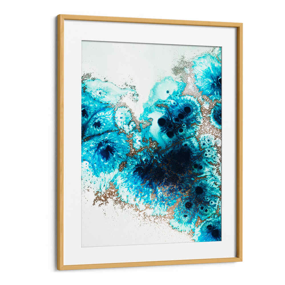 Vibrant AQUA AURORA II, ABSTRACT PAINTINGS brings beauty and creativity to any space with bold colors and intricate patterns.