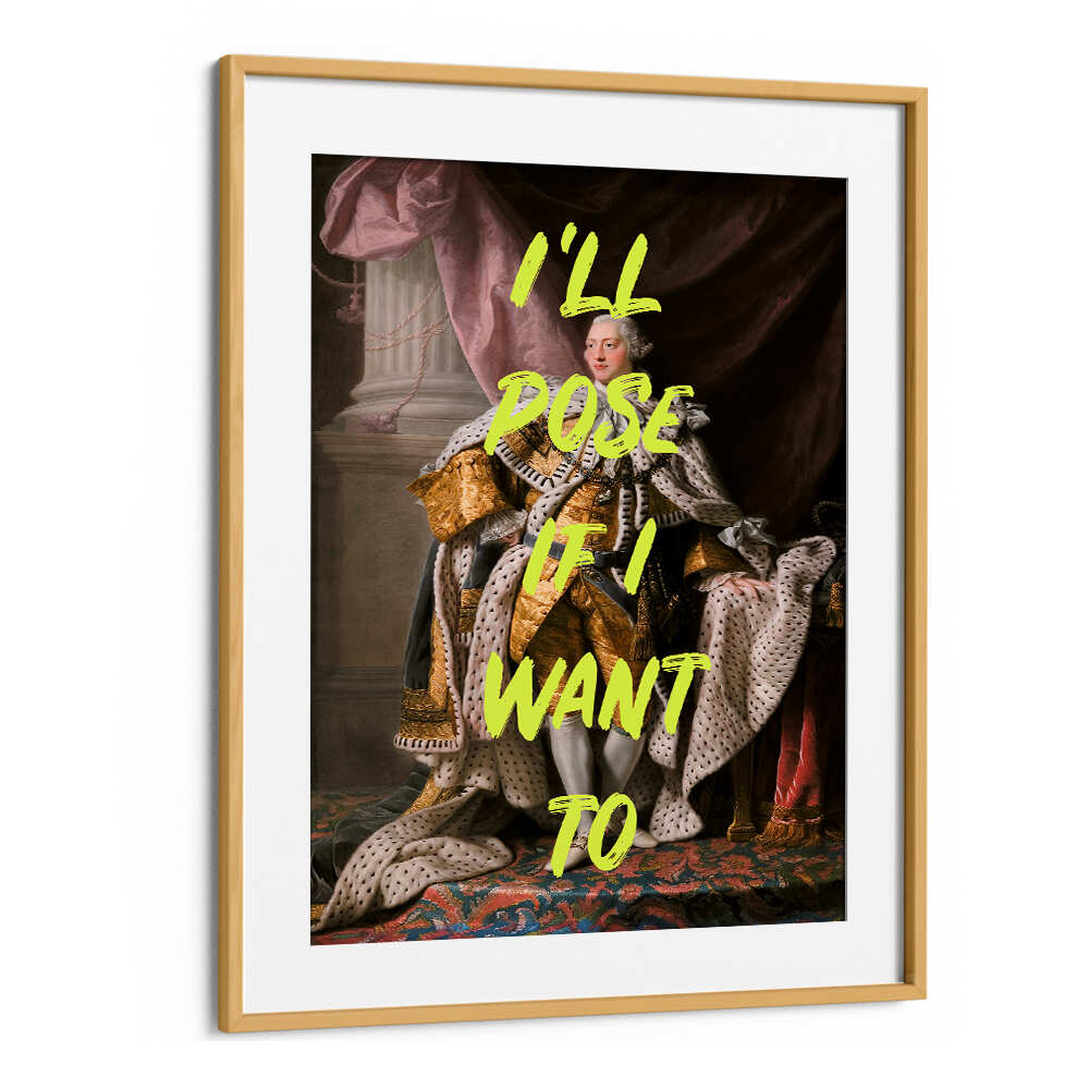 NEON POSER KING , ALTERED ART PRINTS