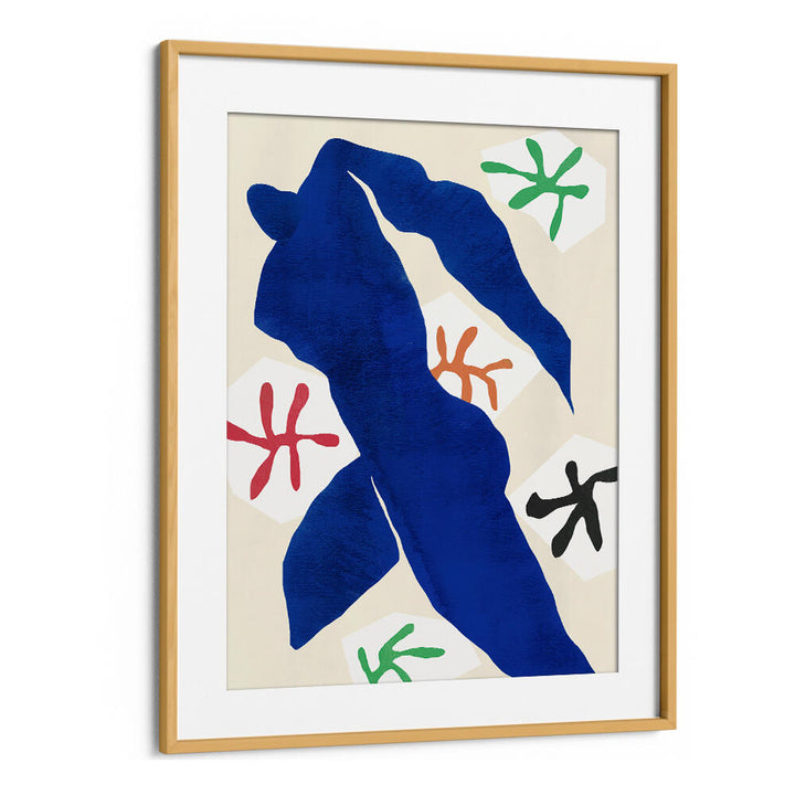 ABSTRACT BLUE FIGURE , ABSTRACT PAINTINGS