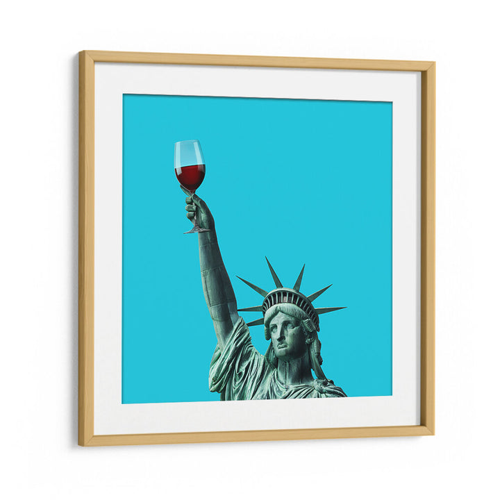 LIBERTY OF DRINKING II , ALTERED ART PRINTS