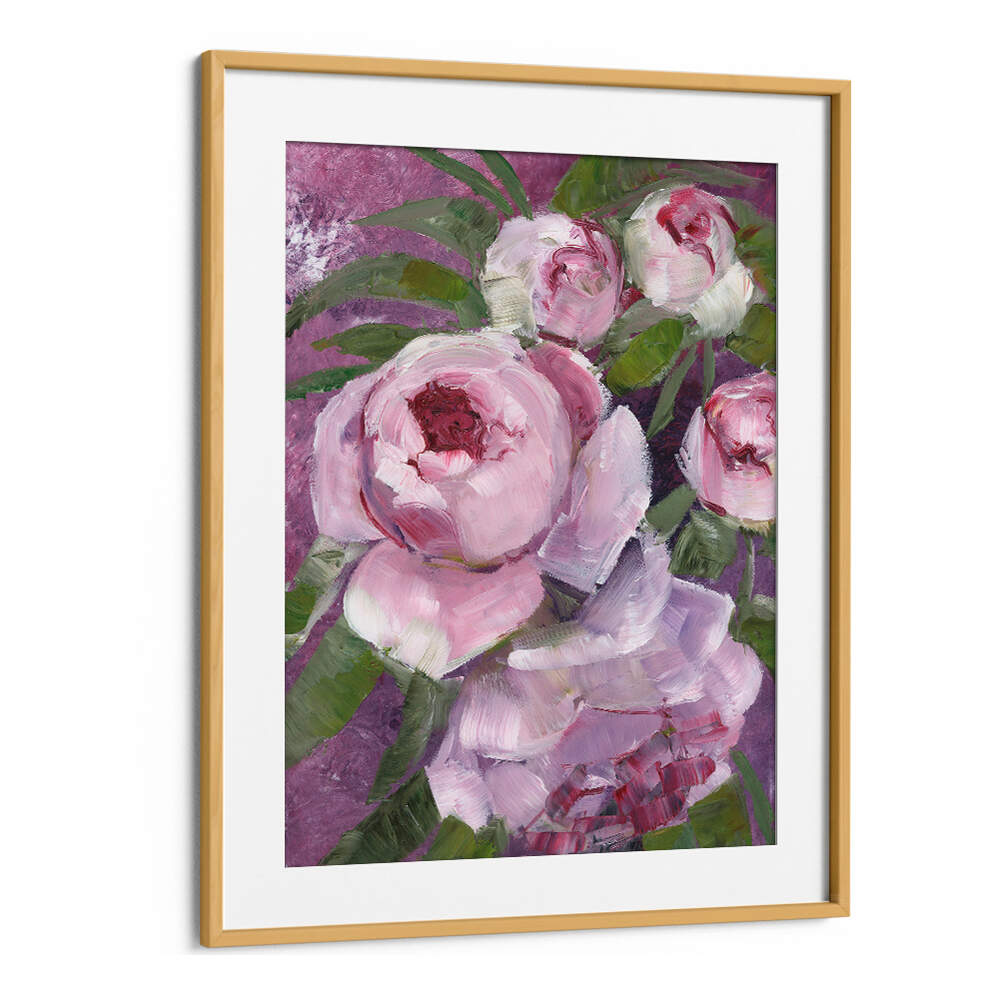 RYLEE PAINTERLY ROSES , FLORAL FLOWER PAINTINGS