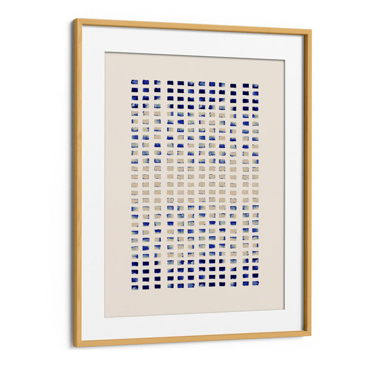 Elegant Blue Coral Reflecting Lines, abstract paintings, enhance your living space with captivating hues and unique design.
