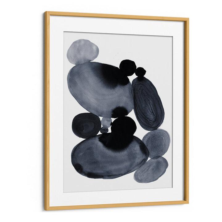 Serene ZEN GARDEN STONES, ABSTRACT PAINTINGS artwork with smooth shapes, perfect for enhancing your living space.