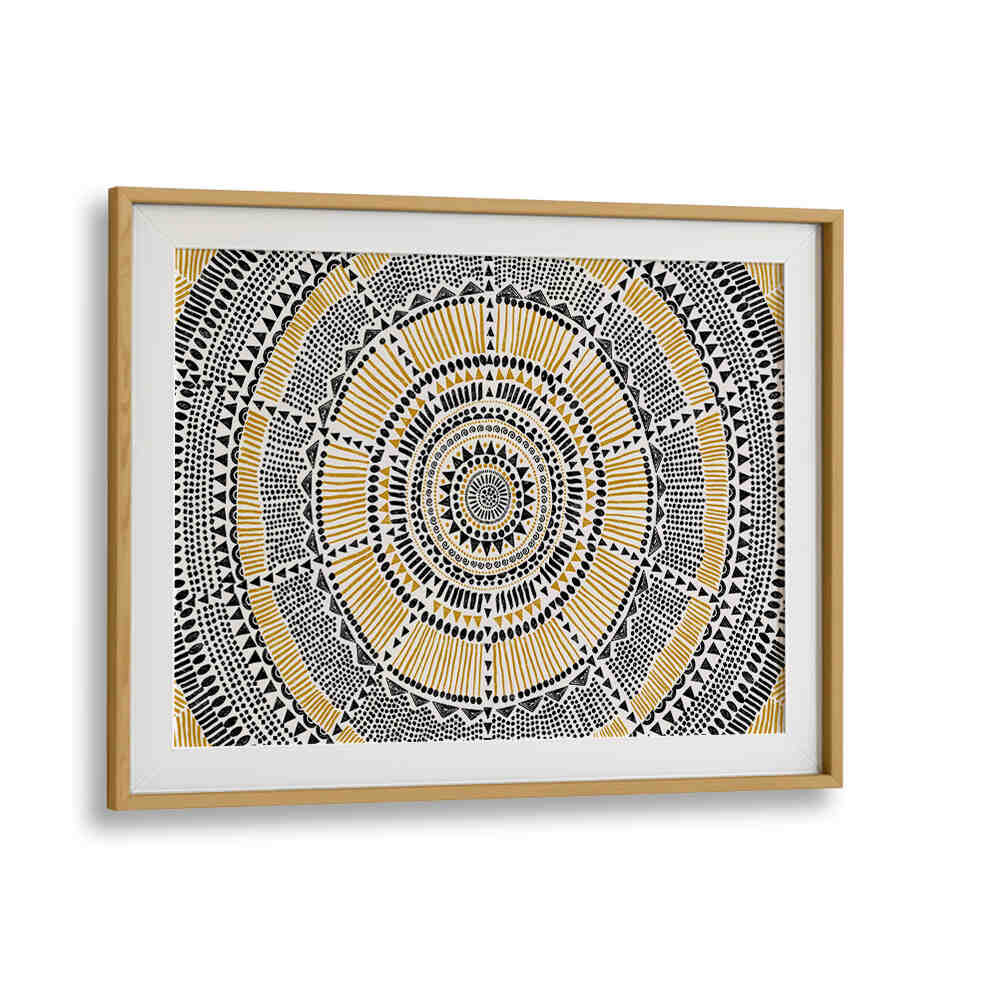 TRIBAL SUN , PATTERN ART PRINTS