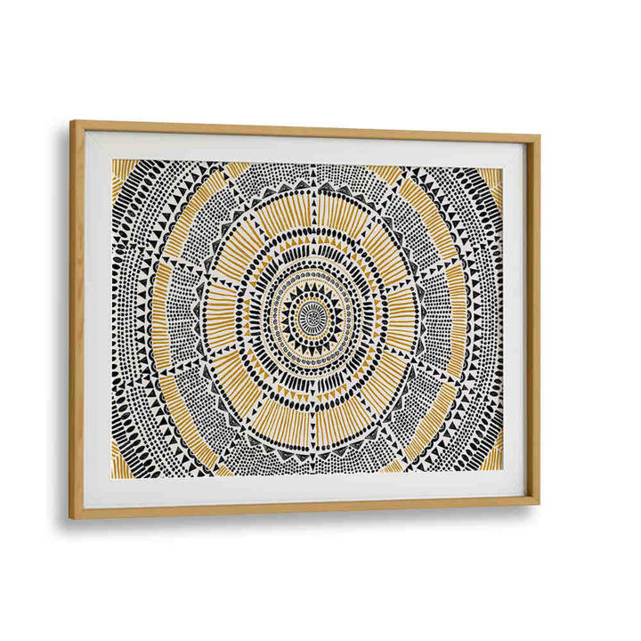 TRIBAL SUN , PATTERN ART PRINTS