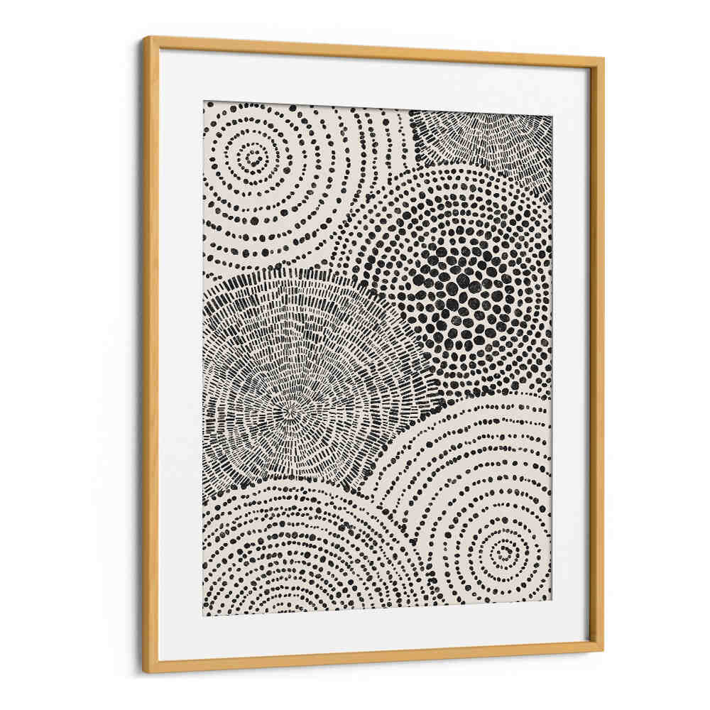 TRIBAL TAPESTRY - CIRCLES , PATTERN ART PRINTS