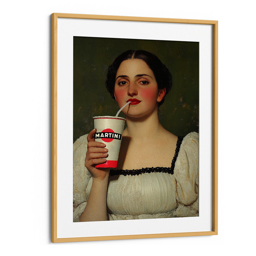 CASUAL MARTINI , ALTERED ART PRINTS