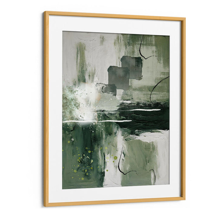 CANVAS GREENS , ABSTRACT PAINTINGS