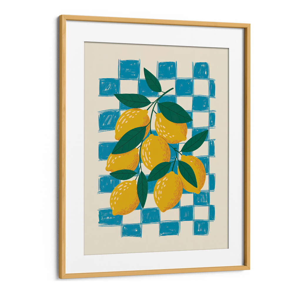 LEMON AND CHECKS NO 1 , KITCHEN POSTERS