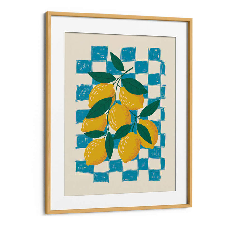 LEMON AND CHECKS NO 1 , KITCHEN POSTERS