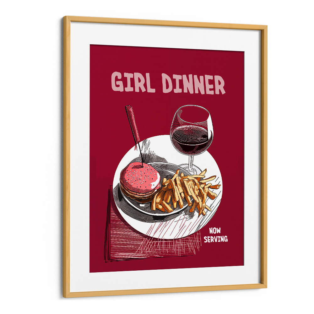 GIRL DINNER , BAR & CAFE ART