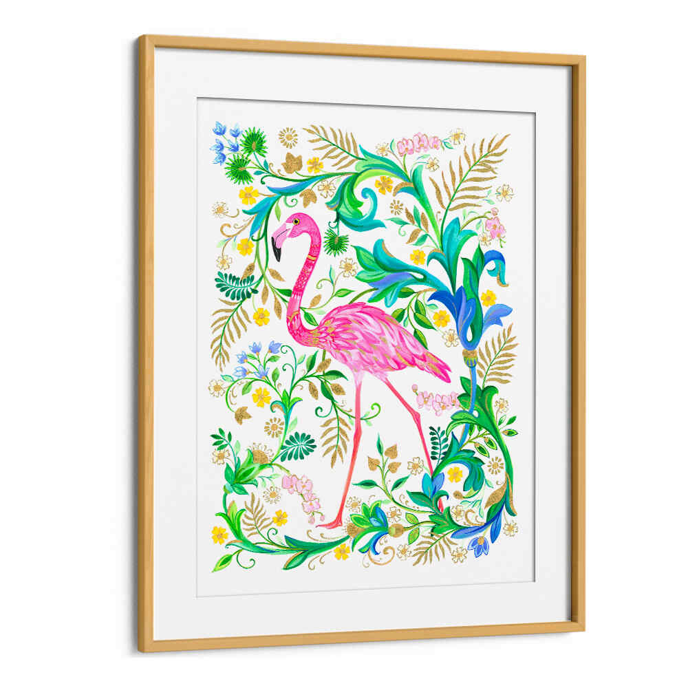 FLAMINGO , ANIMAL PAINTINGS