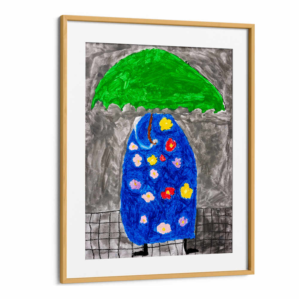 Colorful UMBRELLA, KIDS ROOM PAINTINGS brighten up children's spaces with delightful, imaginative artwork.